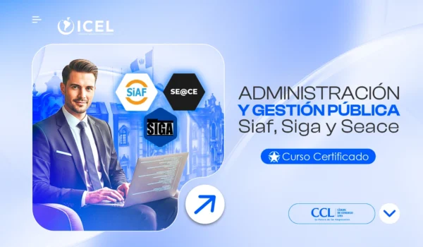 2x1 DIPLOMAS : SIAF SIGA SEACE & Administración y Gestión Pública