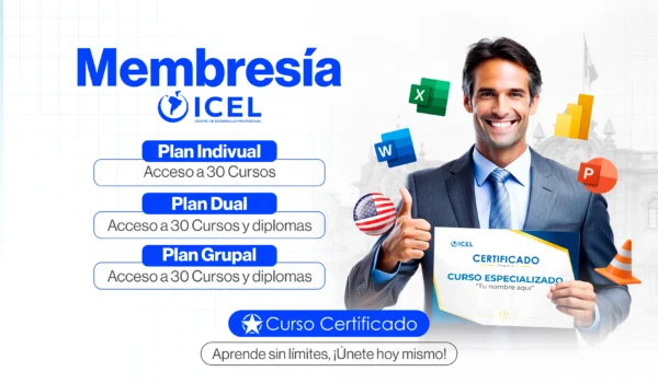 NUEVO Membresía : Plan Individual | Acceso a 30 Cursos
