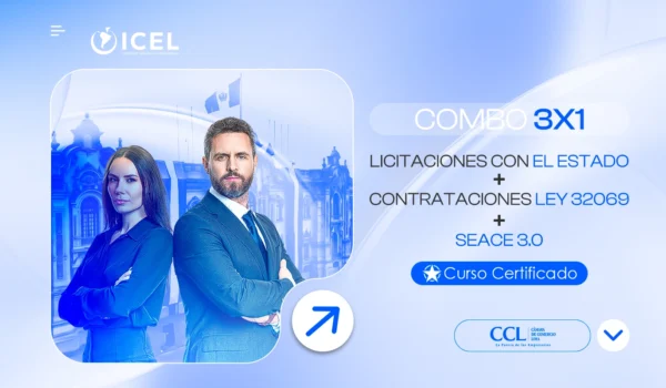 3x1 Aprende a Licitar con el Estado desde cero + Contrataciones con el Estado + SEACE