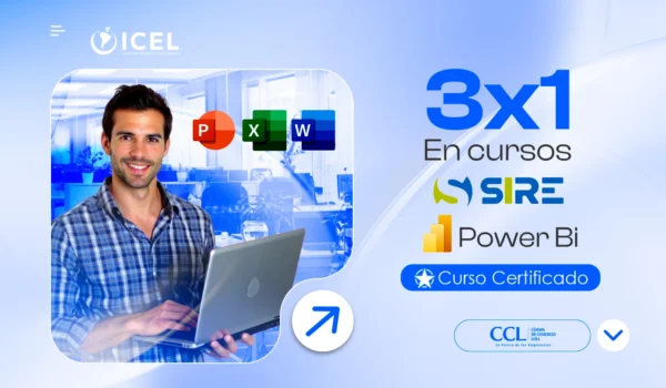 3x1 En Cursos ¡Arma tu combo!